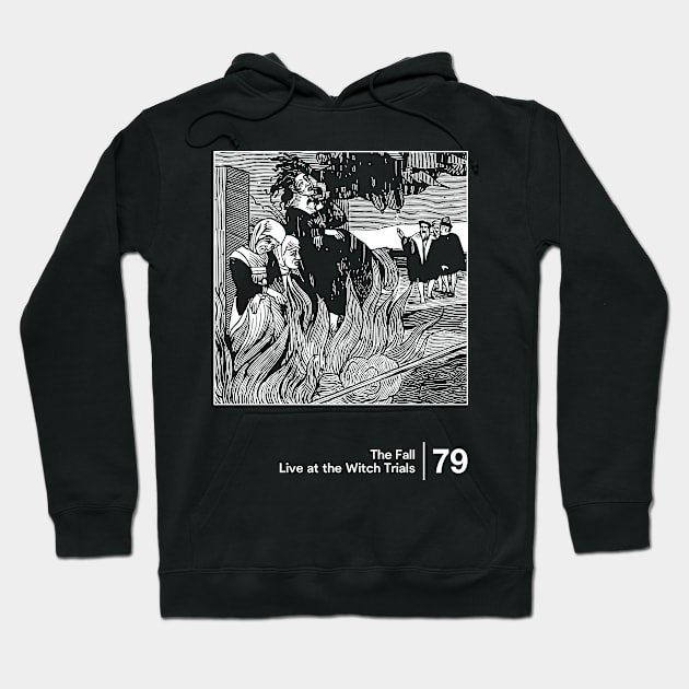 The Fall - Minimal Style Graphic Artwork Design Hoodie by saudade